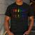 Be Kind Pride Sign Language Rainbow Teachers Interpreter ASL Men's Casual T-Shirt Dark Grey Be Kind Pride Sign Language Rainbow Teachers Interpreter ASL Men's Casual T-Shirt Dark Grey