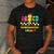 Kindergarten ABCD Rocks Teacher Student Back To School Men's Casual T-Shirt Dark Grey Kindergarten ABCD Rocks Teacher Student Back To School Men's Casual T-Shirt Dark Grey