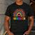 Kindergarten Rainbow Girls Boys Teacher Team Kinder Squad Men's Casual T-Shirt Dark Grey Kindergarten Rainbow Girls Boys Teacher Team Kinder Squad Men's Casual T-Shirt Dark Grey