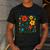 Leer Es Poder Cute Floral Boho Spanish Teacher Reading Men's Casual T-Shirt Dark Grey Leer Es Poder Cute Floral Boho Spanish Teacher Reading Men's Casual T-Shirt Dark Grey