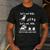 Let's Eat Kids Fun Dinosaurs Grammar Teacher Men's Casual T-Shirt Dark Grey