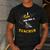I Love Bee-Ing A Teacher Honey Bee Job Profession Men's Casual T-Shirt Dark Grey
