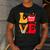 Love Headstart Head Start Teachers First Day Of School Men's Casual T-Shirt Dark Grey Love Headstart Head Start Teachers First Day Of School Men's Casual T-Shirt Dark Grey