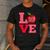 Love Kindergarten Cute Apple School Teacher Men's Casual T-Shirt Dark Grey Love Kindergarten Cute Apple School Teacher Men's Casual T-Shirt Dark Grey