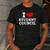 I Love Student Council Student Teacher Men's Casual T-Shirt Dark Grey