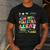In My Maestra Era Spanish Bilingual Teacher Back To School Men's Casual T-Shirt Dark Grey In My Maestra Era Spanish Bilingual Teacher Back To School Men's Casual T-Shirt Dark Grey