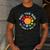 Make Your Mark For a International Dot Day Teacher Dot Lover Men's Casual T-Shirt Dark Grey Make Your Mark For a International Dot Day Teacher Dot Lover Men's Casual T-Shirt Dark Grey