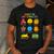 Math Cat Geometry Back To School Mathematics Teacher Men's Casual T-Shirt Dark Grey Math Cat Geometry Back To School Mathematics Teacher Men's Casual T-Shirt Dark Grey