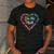 Do The Math Multiply Love Add Hope Math Teacher Tie Dye Men's Casual T-Shirt Dark Grey Do The Math Multiply Love Add Hope Math Teacher Tie Dye Men's Casual T-Shirt Dark Grey