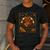 Math Turkey Teacher Thanksgiving Geometric Pi Equation Men's Casual T-Shirt Dark Grey