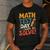 Motivational Math Test Day Shirt Testing Shirts For Teachers Men's Casual T-Shirt Dark Grey Motivational Math Test Day Shirt Testing Shirts For Teachers Men's Casual T-Shirt Dark Grey