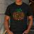 Music Notes Pumpkin Music Teacher Halloween Men's Casual T-Shirt Dark Grey