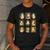 Music Teacher Orchestra Spooky Halloween Ghost Band Men's Casual T-Shirt Dark Grey