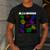 Nerdy Forms Nanotubes Chemistry Teacher Geek Men's Casual T-Shirt Dark Grey