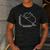 Nerdy Hippotenuse Hypotenuse Hippopotamus Math Teacher Men's Casual T-Shirt Dark Grey