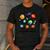 Neurodiverse Universe Space Planet Special Education Teacher Men's Casual T-Shirt Dark Grey Neurodiverse Universe Space Planet Special Education Teacher Men's Casual T-Shirt Dark Grey