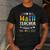 On The Nice List Christmas Math Teacher Women Men Men's Casual T-Shirt Dark Grey On The Nice List Christmas Math Teacher Women Men Men's Casual T-Shirt Dark Grey