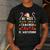 Be Nice To The Teacher Santa Is Watching Christmas Men's Casual T-Shirt Dark Grey Be Nice To The Teacher Santa Is Watching Christmas Men's Casual T-Shirt Dark Grey
