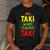 No Taki When Teacher Taki Education Classroom Teacher Men's Casual T-Shirt Dark Grey