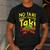 No Taki When Teacher Taki Teacher Pun Humor Men's Casual T-Shirt Dark Grey