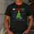 Oh Geometree Christmas Tree Geometry Math Teacher Men's Casual T-Shirt Dark Grey Oh Geometree Christmas Tree Geometry Math Teacher Men's Casual T-Shirt Dark Grey