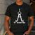 Oh Geometree Math Teacher Geometry Christmas Tree For Men Women Kids Men's Casual T-Shirt Dark Grey