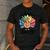 One Thankful Teacher Turkey Pencil Thanksgiving Teachers Men's Casual T-Shirt Dark Grey One Thankful Teacher Turkey Pencil Thanksgiving Teachers Men's Casual T-Shirt Dark Grey