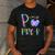 P Is For Pre-K Preschool Teacher Tie Dye Back To School Men's Casual T-Shirt Dark Grey P Is For Pre-K Preschool Teacher Tie Dye Back To School Men's Casual T-Shirt Dark Grey