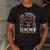 Hispanic Heritage Month One Thankful Teacher Rainbow Men's Casual T-Shirt Dark Grey