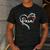 Para Heart Paraprofessional Teacher Paraeducator Men's Casual T-Shirt Dark Grey Para Heart Paraprofessional Teacher Paraeducator Men's Casual T-Shirt Dark Grey