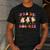 Pas De BOO-Rée Ballet Ghost Dancer Dance Teacher Halloween Men's Casual T-Shirt Dark Grey Pas De BOO-Rée Ballet Ghost Dancer Dance Teacher Halloween Men's Casual T-Shirt Dark Grey