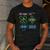PEMDAS Please Excuse My Dear Aunt Sally Math Teacher Men's Casual T-Shirt Dark Grey