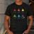 Periodic Elements Chemistry Lovers Science Teacher Men's Casual T-Shirt Dark Grey