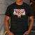 Physical Education Halloween Bow Checkered Teacher Ghost PE Men's Casual T-Shirt Dark Grey