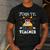 Pirate Math Teacher Skull Pirate Halloween Costume Men's Casual T-Shirt Dark Grey Pirate Math Teacher Skull Pirate Halloween Costume Men's Casual T-Shirt Dark Grey