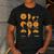Pizza Slice Fraction Math Teacher Back To School Educational Men's Casual T-Shirt Dark Grey