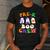 Pre-K Boo Crew Cute Ghost Halloween Costume Teacher Student For Men Women Kids Men's Casual T-Shirt Dark Grey