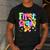 Preppy First Grade Back To School 1st Grade Teacher Girl Kid Men's Casual T-Shirt Dark Grey Preppy First Grade Back To School 1st Grade Teacher Girl Kid Men's Casual T-Shirt Dark Grey