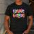Preppy Kindergarten First Day Of School Teachers Girls Boys Men's Casual T-Shirt Dark Grey