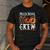 Preschool Boo Crew Teacher Halloween Men's Casual T-Shirt Dark Grey