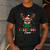 Preschool Crew Xmas Reindeer Teacher Student Christmas Men's Casual T-Shirt Dark Grey Preschool Crew Xmas Reindeer Teacher Student Christmas Men's Casual T-Shirt Dark Grey