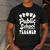 Public School Teacher Vintage Public Education Pride Men's Casual T-Shirt Dark Grey