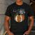 Pumpkin Music Teacher Halloween Fall Music Notes Autumn Men's Casual T-Shirt Dark Grey