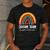 Rainbow Pencil Dream Exceptional Education Team SPED Teacher Men's Casual T-Shirt Dark Grey Rainbow Pencil Dream Exceptional Education Team SPED Teacher Men's Casual T-Shirt Dark Grey