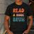Read A Book Bruh English Teacher Reading Literature Men's Casual T-Shirt Dark Grey