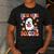 Read More Books Groovy Halloween Teacher Women Men's Casual T-Shirt Dark Grey