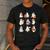 Read More Books Spooky Teacher Halloween Ghost Reading Book Men's Casual T-Shirt Dark Grey