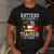 Retired But Forever a Teacher At Heart Teacher Retirement Men's Casual T-Shirt Dark Grey