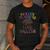Retro BIOLOGY TEACHERS LOVE BRAINS This Is My Scary STEM Men's Casual T-Shirt Dark Grey