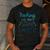 Retro Groovy Teaching Is My Super Power Teacher's Present Men Women Men's Casual T-Shirt Dark Grey